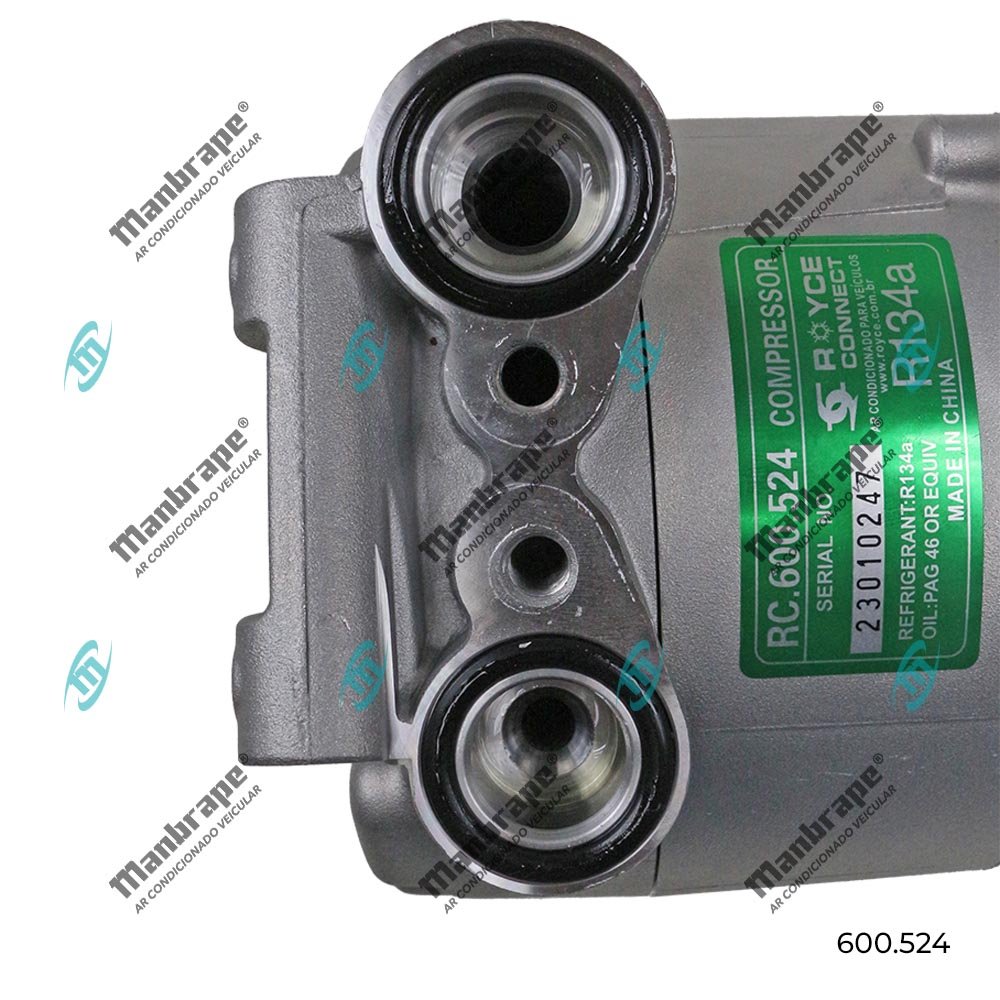 Compressor Vs-16 Ford Focus 2015> - 12 Volts Polia 4pk 117mm - 3