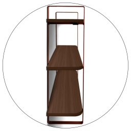 Prateleira Tripla Nicho Hone Modelo Industrial Decoração Casa 60x15 Cobre/Villandry - 6
