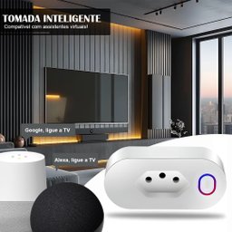 Tomada Wi-fi Inteligente 10a Bivolt Smart House Adaptador - 5