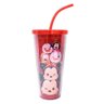 Copo Cubos de Gelo Vermelho Mickey Minnie Tsum Tsum 600 Ml - 1