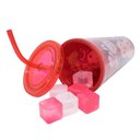 Ver imagem 5 de Copo Cubos de Gelo Vermelho Mickey Minnie Tsum Tsum 600 Ml