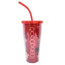 Ver imagem 3 de Copo Cubos de Gelo Vermelho Mickey Minnie Tsum Tsum 600 Ml