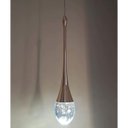 Ver imagem 2 de Lustre Pendente Gota Cristal Led 3 em 1 Moderno Luxo Iluminaçao Sala de Estar Quarto Cabeceira Comer