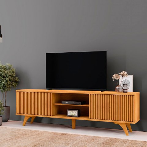 Rack Siena 180 com Pes Mavaular Naturale