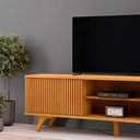 Ver imagem 3 de Rack Siena 180 com Pes Mavaular Naturale