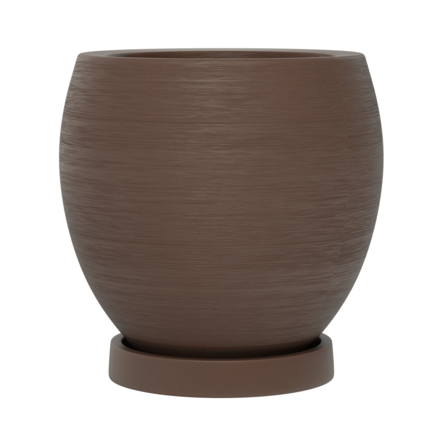Vaso Oval 30x32cm Polietileno sem Prato Fibrarte - 4