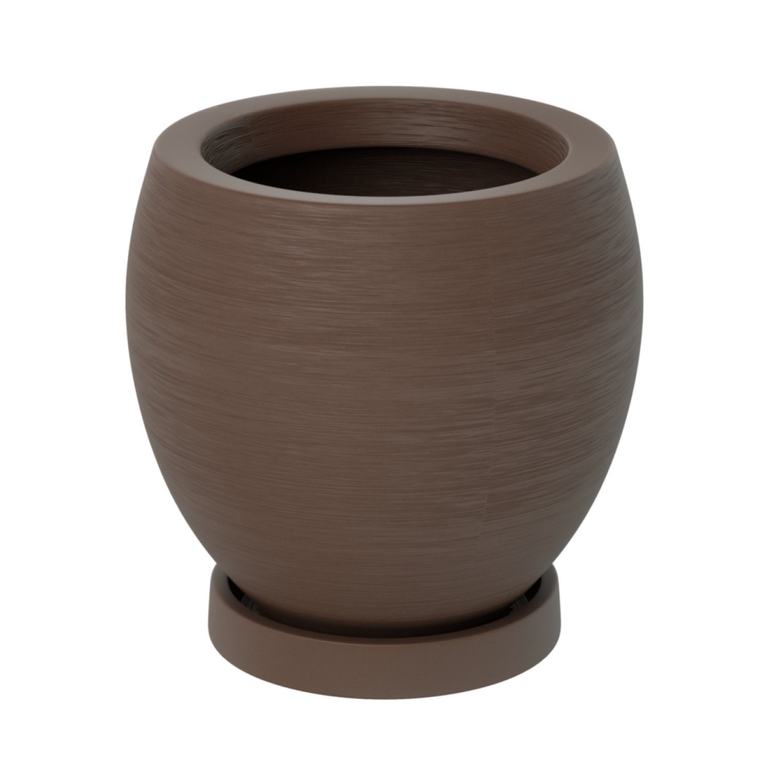 Vaso Oval 30x32cm Polietileno sem Prato Fibrarte - 3