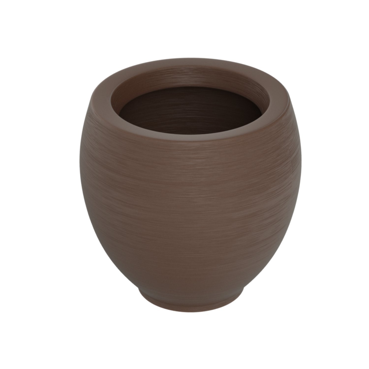 Vaso Oval 30x32cm Polietileno sem Prato Fibrarte - 1