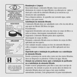 Torneira Filtro Gourmet + Refil Injetplast - 2167 C70 - 3