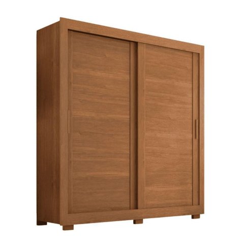 Guarda Roupas Casal 2 Portas de Correr 4 Gavetas Siena Madeirado