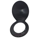 Ver imagem 4 de Kit Banheiro Black Pop Sifão Copo Valvula Click e Assento