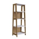 Ver imagem 7 de Kit Home Offce 2 Peças Escrivaninha 120cm 2 Gavetas e Estante 5 Prateleiras Trend