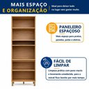 Ver imagem 5 de Paneleiro com Nicho 2 Portas Salvador Bege/Cinamomo/Off White