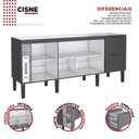 Ver imagem 2 de Balcão para Cozinha 3 Portas 3 Gavetas Cisne Preto