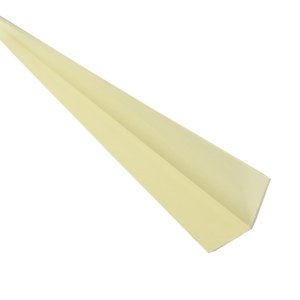 Cantoneira em L PVC Protetor de Canto 25x25mm Barra 300cm Bariri