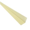 Ver imagem 1 de Cantoneira L PVC Protetor de Canto 25x25mm Barra 300cm Branco Bariri