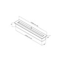 Ver imagem 4 de Lareira Ecológica Queimador Profissional em Aço Inox 304 100cm(molde em Madeira) Cozix