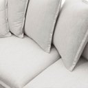 Ver mais imagens de Sofá 3 Lugares para Sala Living 240cm Dalton L08 Linho Mescla - Mpozenato