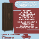 Ver imagem 6 de Multiuso Combate Branco com Chave - Amélia Móveis:capucino