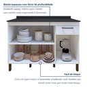 Ver imagem 6 de Balcão 120cm 3 Portas 1 Gaveta São Luis