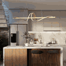 Lustre Pendente 120cm 50w 3 Temperaturas 3000/4000/6000k Bivolt Dourado Lumier - 3