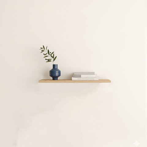 Painel de Madeira Natural Eucalipto 1,8x20x40 Cm para Prateleiras e Nichos ? Área Externa