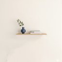 Ver imagem 1 de Painel de Madeira Natural Eucalipto 1,8x20x40 Cm para Prateleiras e Nichos ? Área Externa