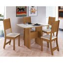 Ver imagem 2 de Conjunto de Mesa 1,10cm com 4 Cadeiras Dublin Indekes