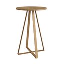 Ver imagem 2 de Mesa Lateral Redonda Industrial Complementos