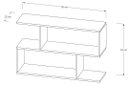 Ver imagem 2 de Mesa Lateral Sofá Mesinha de Apoio Canto Decoração Minimalista Preto