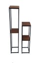 Ver imagem 3 de Kit 2 Suporte Plantas Chão Jardineira De Pé Estilo Industrial MINAS ARTE PRÓPRIA kit 2 suportes