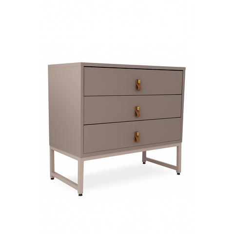 Mesa de Cabeceira em Mdf Pé de Ferro 3g 64 Cm