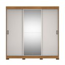 Ver imagem 6 de Guarda Roupa Casal 2 Espelhos 3 Portas de Correr 4 Gavetas Versa