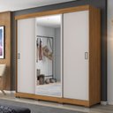 Ver imagem 1 de Guarda Roupa Casal 2 Espelhos 3 Portas de Correr 4 Gavetas
