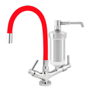 Ver imagem 2 de Torneira Filtro Cozinha Bancada Flexível 2186 Red C-72