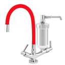 Ver imagem 1 de Torneira Filtro Cozinha Bancada Flexível 2186 Red C-72