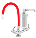 Ver imagem 1 de Torneira Filtro Cozinha Bancada Flexível 2186 Red C-72