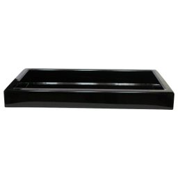 Nicho Sobrepor Instala Fácil 30x78,5cm Quanta Compositos Preto - 3