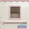 Cama Alta Infantil com Escorregador e Telhado Completo Club House Premium Casatema MadeiraOriginals - 11
