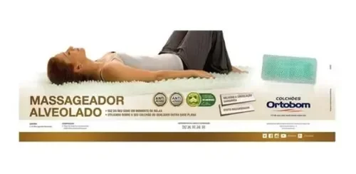 Colchão Casca De Ovo - Efeito massageador - Solteiro Ótimo Anti Escaras D20 Pillow - 2