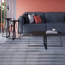 Ver imagem 1 de Conjunto 3 Mesas Centro e Lateral Redonda Industrial 