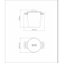 Ver imagem 6 de Cuscuzeira Aço Inox Brava 14 cm 2,1 L Tramontina 62419140