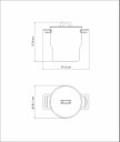 Ver imagem 6 de Cuscuzeira Aço Inox Brava 14 cm 2,1 L Tramontina 62419140