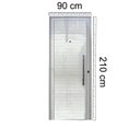 Ver imagem 4 de Porta de Alumínio Lambril Puxador 210x90cm Lado Esquerdo 25 Premium Lux Esquadrias