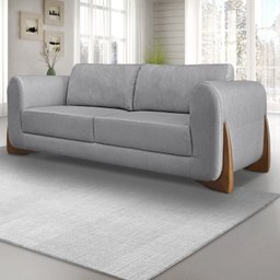 Sofá 2 Lugares 180cm Linho Djon  - 1