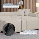 Ver mais imagens de Sofá Cama Retrátil e Reclinável 180cm Júlia