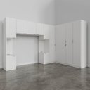 Ver imagem 6 de Guarda Roupa Modulado de Casal 12 Portas 6 Peças 2 Mesas de Cabeceira Hera CabeCasa MadeiraOriginals