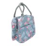 Bolsa Marmita Térmica Estampada para Trabalho e Faculdade:flamingos Cinza - 4