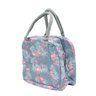 Bolsa Marmita Térmica Estampada para Trabalho e Faculdade:flamingos Cinza - 1