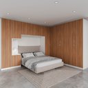 Ver imagem 1 de Guarda Roupa Modulado de Casal 12 Portas 6 Peças Hera CabeCasa MadeiraOriginals Branco/Algodão/Louro